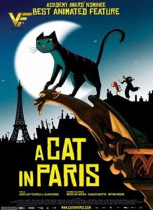 دانلود انیمیشن گربه ای در پاریس A Cat in Paris 2010