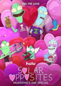 دانلود انیمیشن مخالفان خورشیدی در روز ولنتاین Romantic Solar Valentines Day Opposites 2024