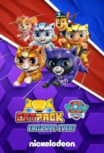 دانلود انیمیشن گروه امداد و بچه گربه‌ها نبرد با گربه‌ربات غول‌پیکر Cat Pack A PAW Patrol Exclusive Event 2022