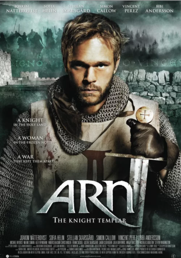دانلود فیلم شوالیه دلاور 2007 Arn:The Knight Templar
