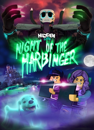 دانلود انیمیشن لگو بُعد پنهان LEGO Hidden Side: Night of the Harbinger 2020 دوبله فارسی