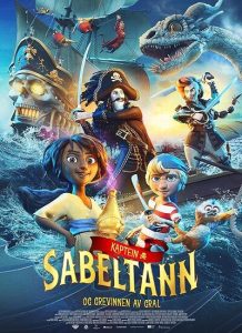 دانلود انیمیشن کاپیتان دندون خنجری و بانوی کبیر با دوبله فارسی Captain Sabertooth and the Countess of Grel 2025